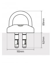 Oxford TaskForce - Ground & Wall Anchor Kit at JTS Biker Clothing